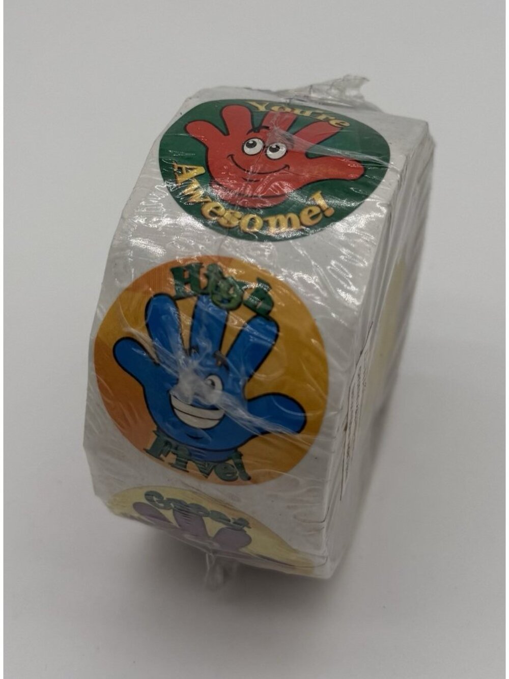 High Five Sticker Roll- 100 Pc.New In Package Sealed! Fun Express